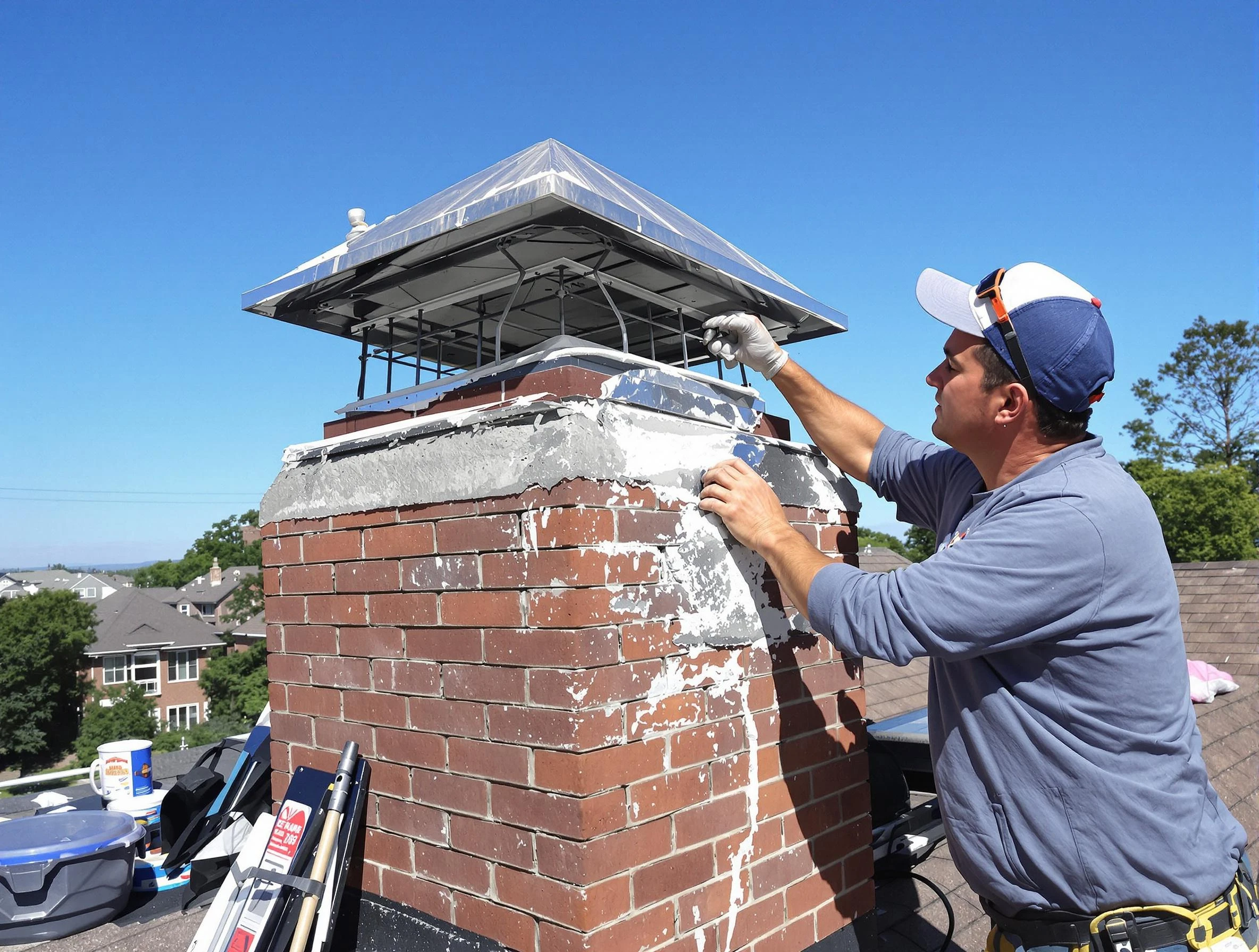 Chimney Crown Services in Cumberland