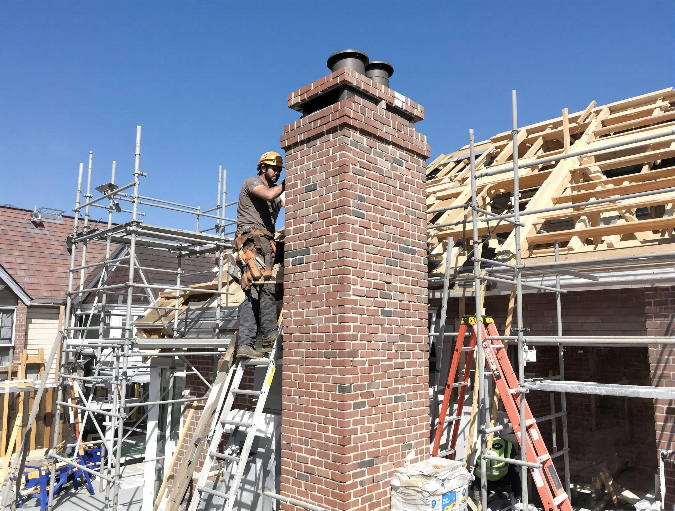 New chimney installation completed by Cumberland Chimney Sweep in Cumberland, RI
